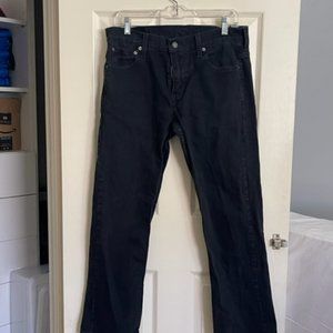 Levi's black 569 30x30